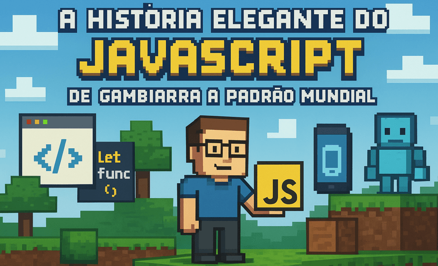 A História Elegante do JavaScript: De "Gambiarra" a Padrão Mundial